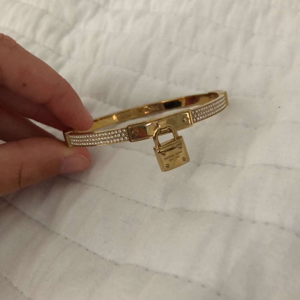 Authentic Michael Kors gold bracelet.